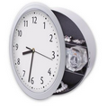 Wall Clock with Hidden Safe